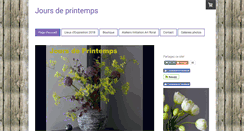 Desktop Screenshot of joursdeprintemps.fr