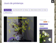 Tablet Screenshot of joursdeprintemps.fr